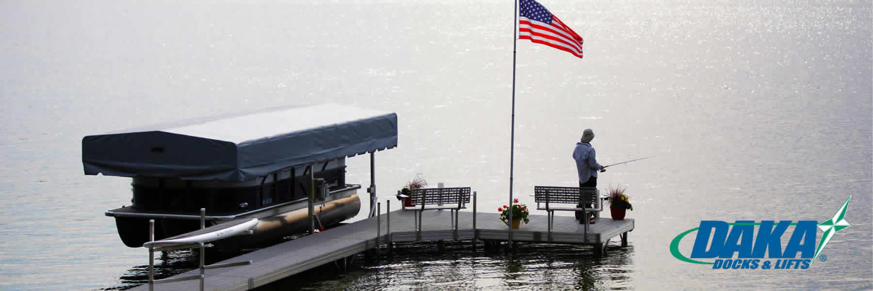 Purchase Roll-in style docks from Tamarac Dock & Lift of Ogema, Minnesota.